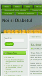 Mobile Screenshot of noisidiabetul.ro